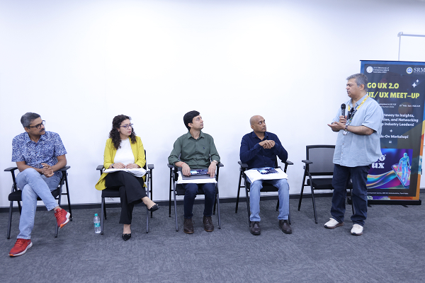 Conversational Design session at SRM GO UX 2.0 Meetup, February 2026